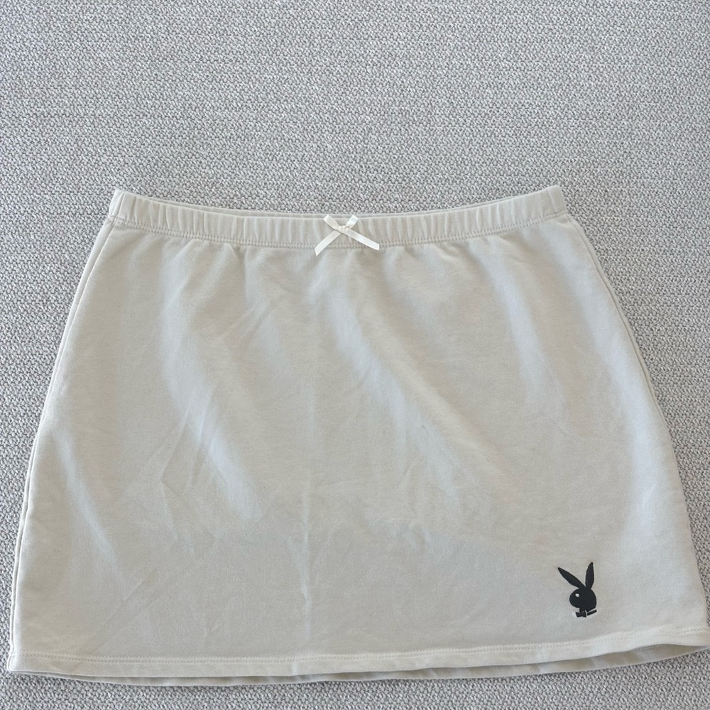 PLAYBOY Women's White Skirt